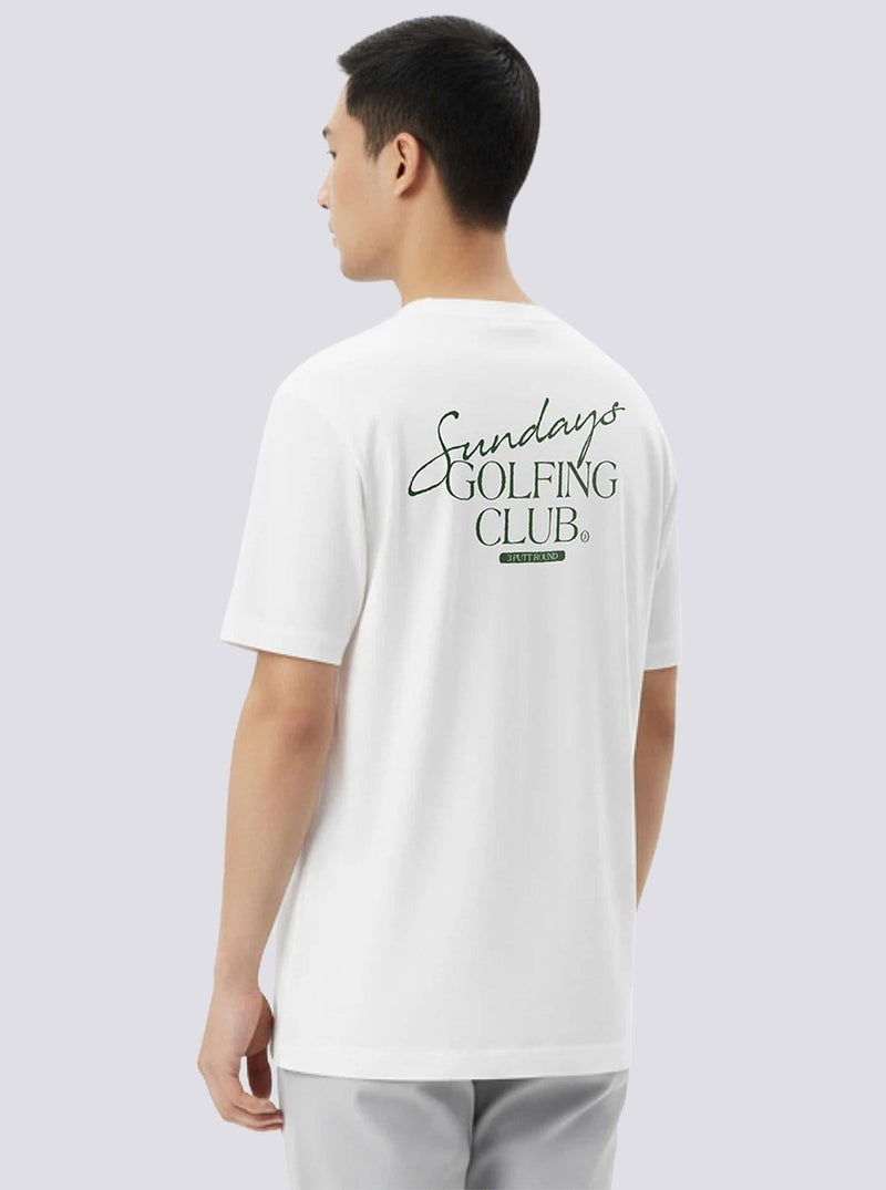The Sunday Golfing Club T-Shirt White