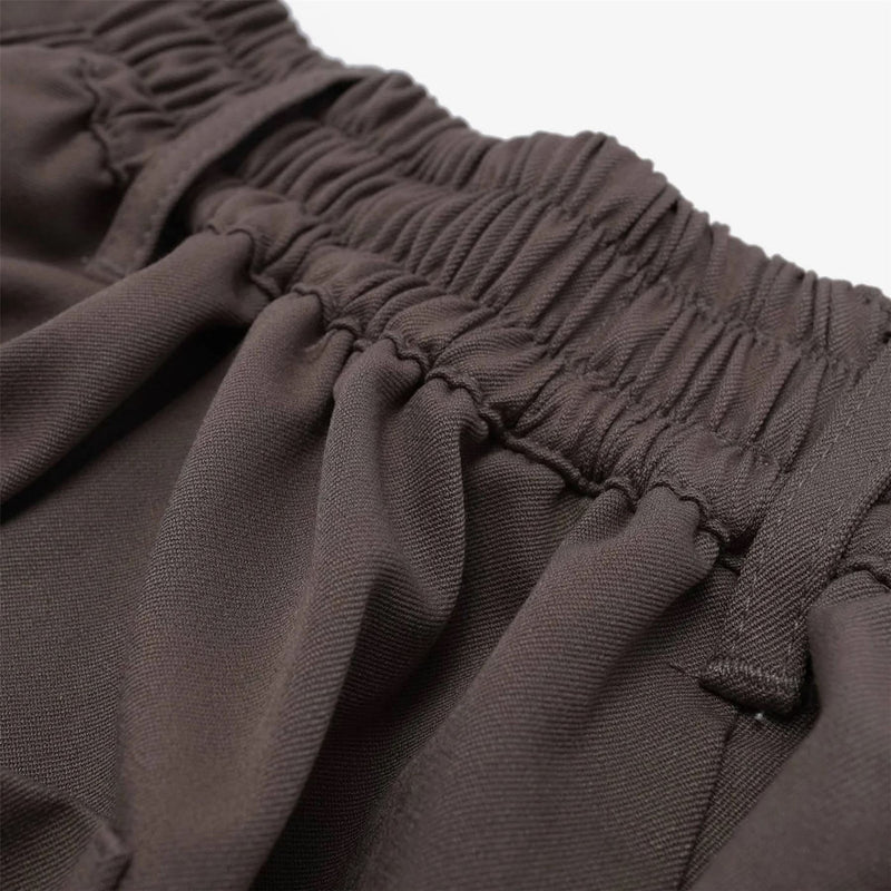 Calculus Baggy Slack Pleated Shorts Grey