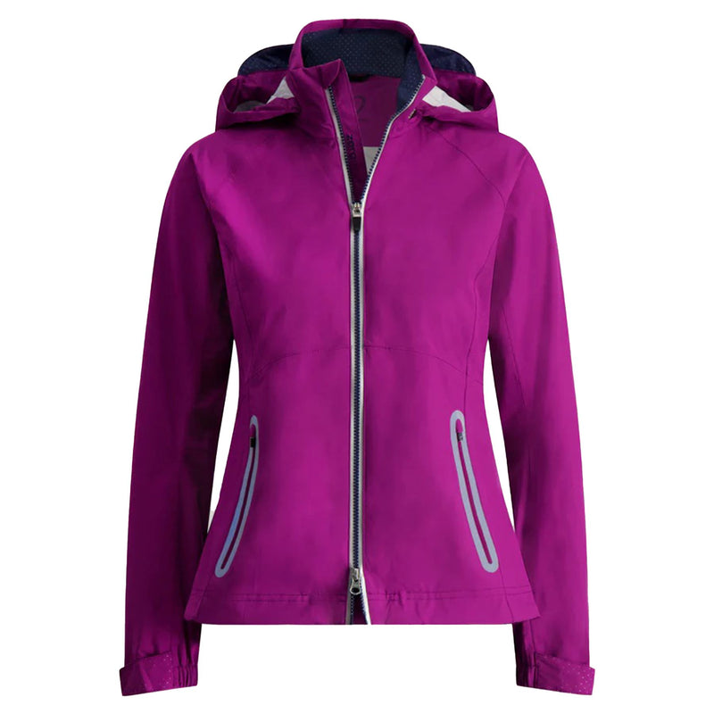 Womens Olivia Hooded Jacket Imperial/Storm