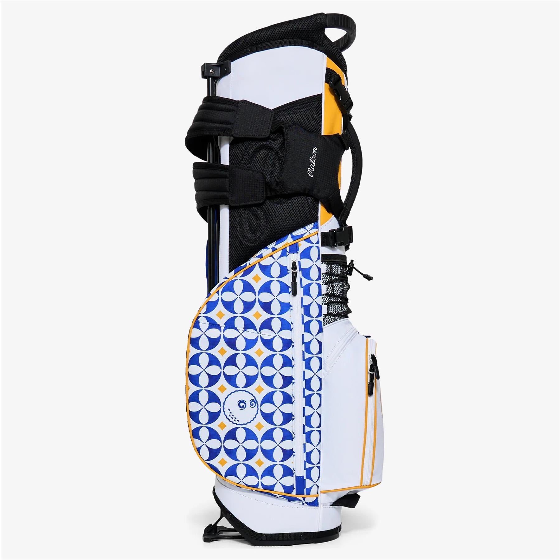 【MALBON GOLF】 Course Riviera /追跡付 Malbon Golf Riviera Golf Bag Multi | TRENDYGOLF USA