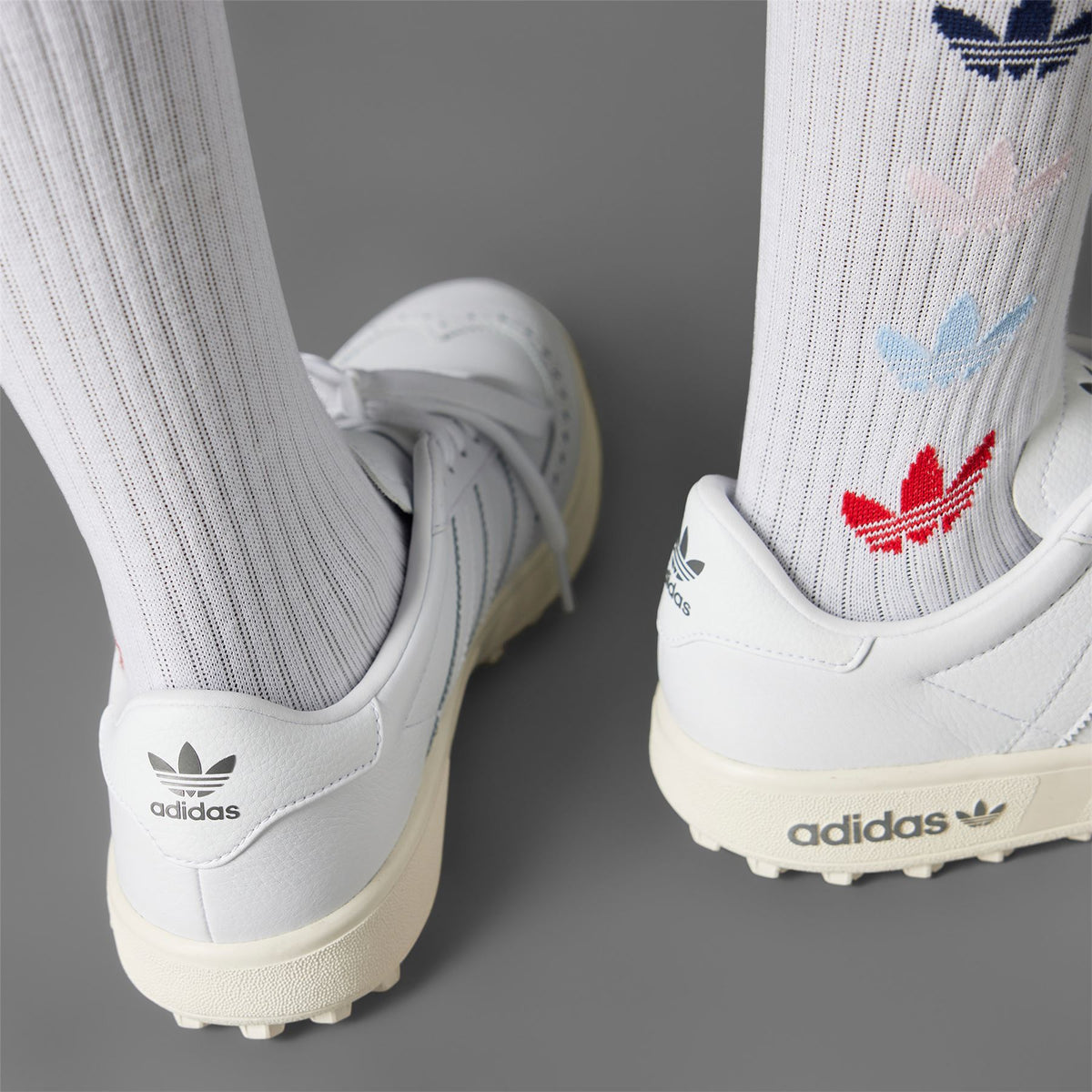 Coursecup Spikeless Golf Shoes White/Iron