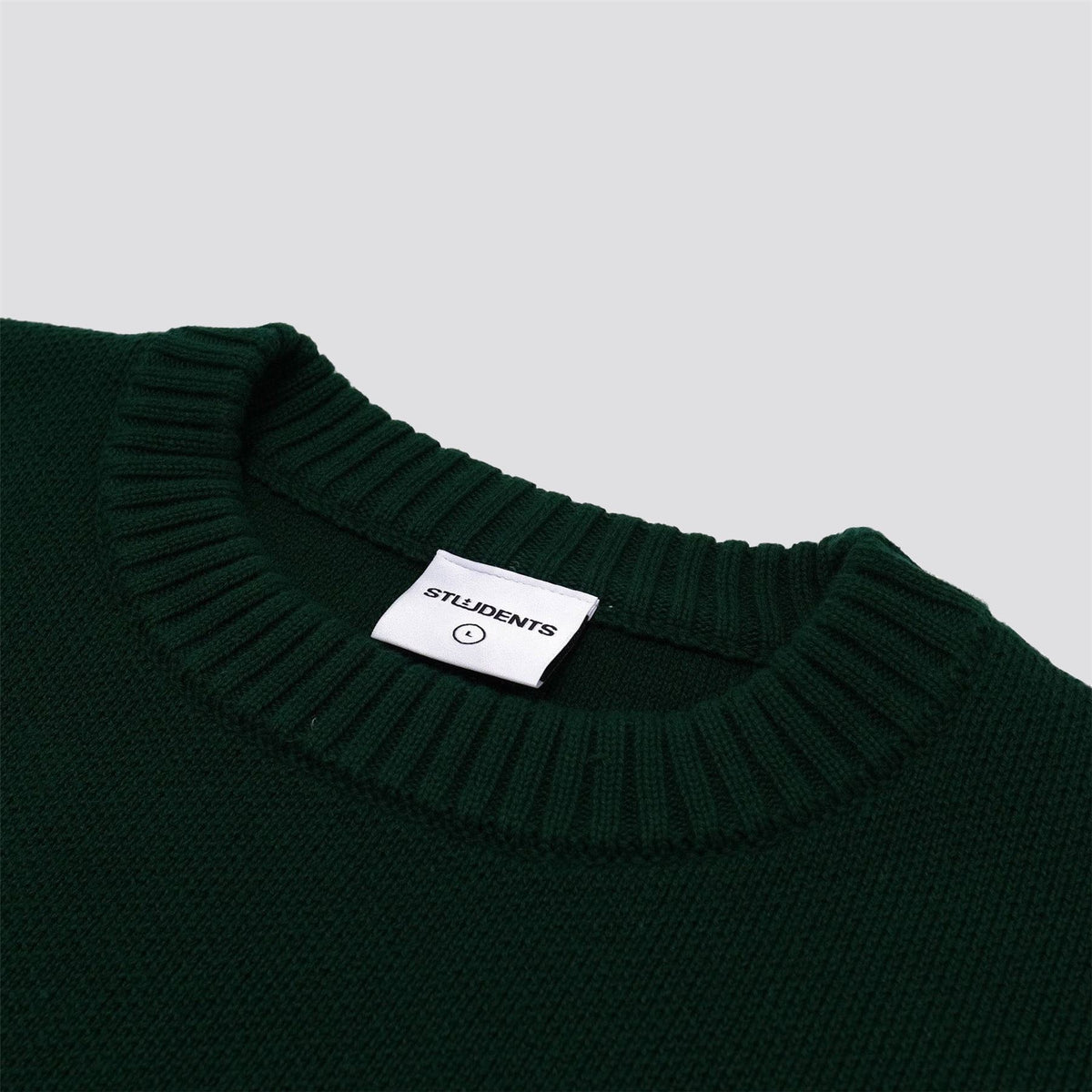 Foster Knit Crew Sweater Green