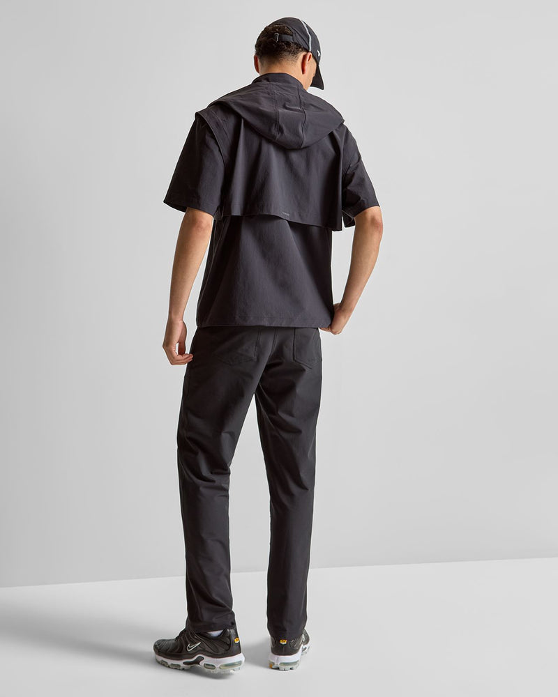 Short Sleeve Anorak Black