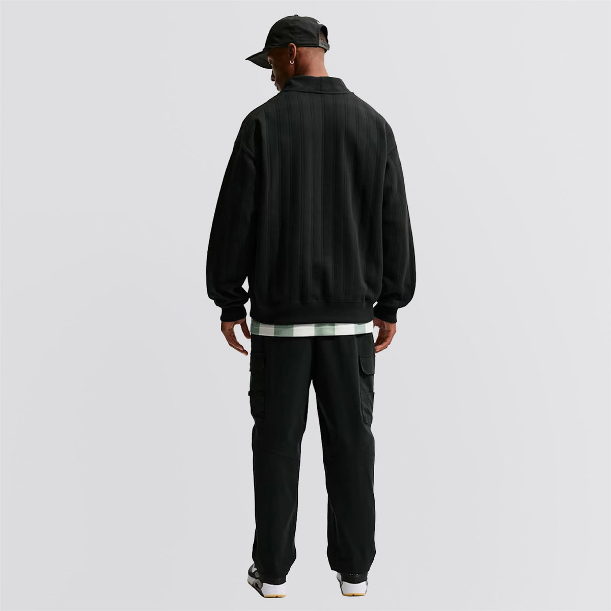 Therma-FIT Fairway Fresh Half Zip Black/Limestone