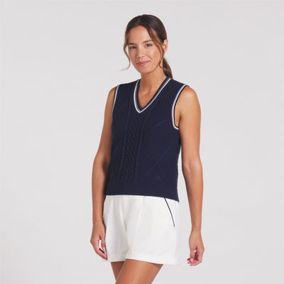 Womens x AP Sweater Vest Deep Navy