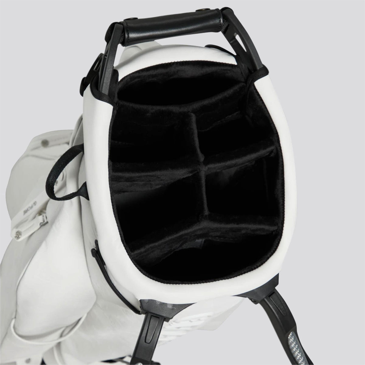 Embossed Skull & Tees Daytona Carry Golf Bag Snow