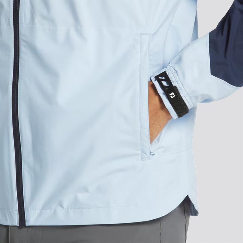 HydroLite X Waterproof Jacket Light Blue/Navy