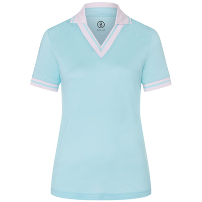 Womens Lydia Straight Cut Polo Clearwater - SS24