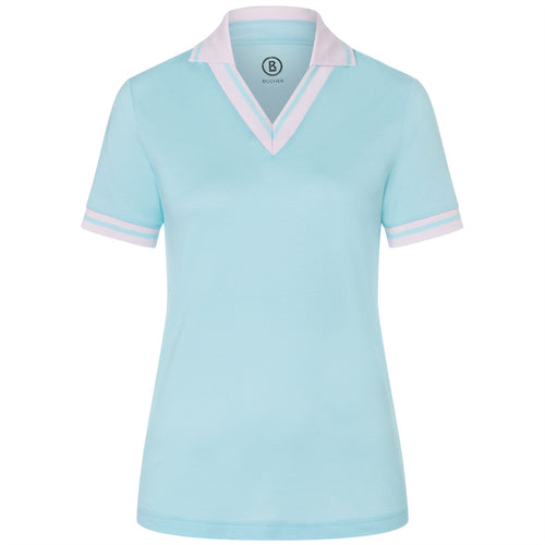 Womens Lydia Straight Cut Polo Clearwater - SS24