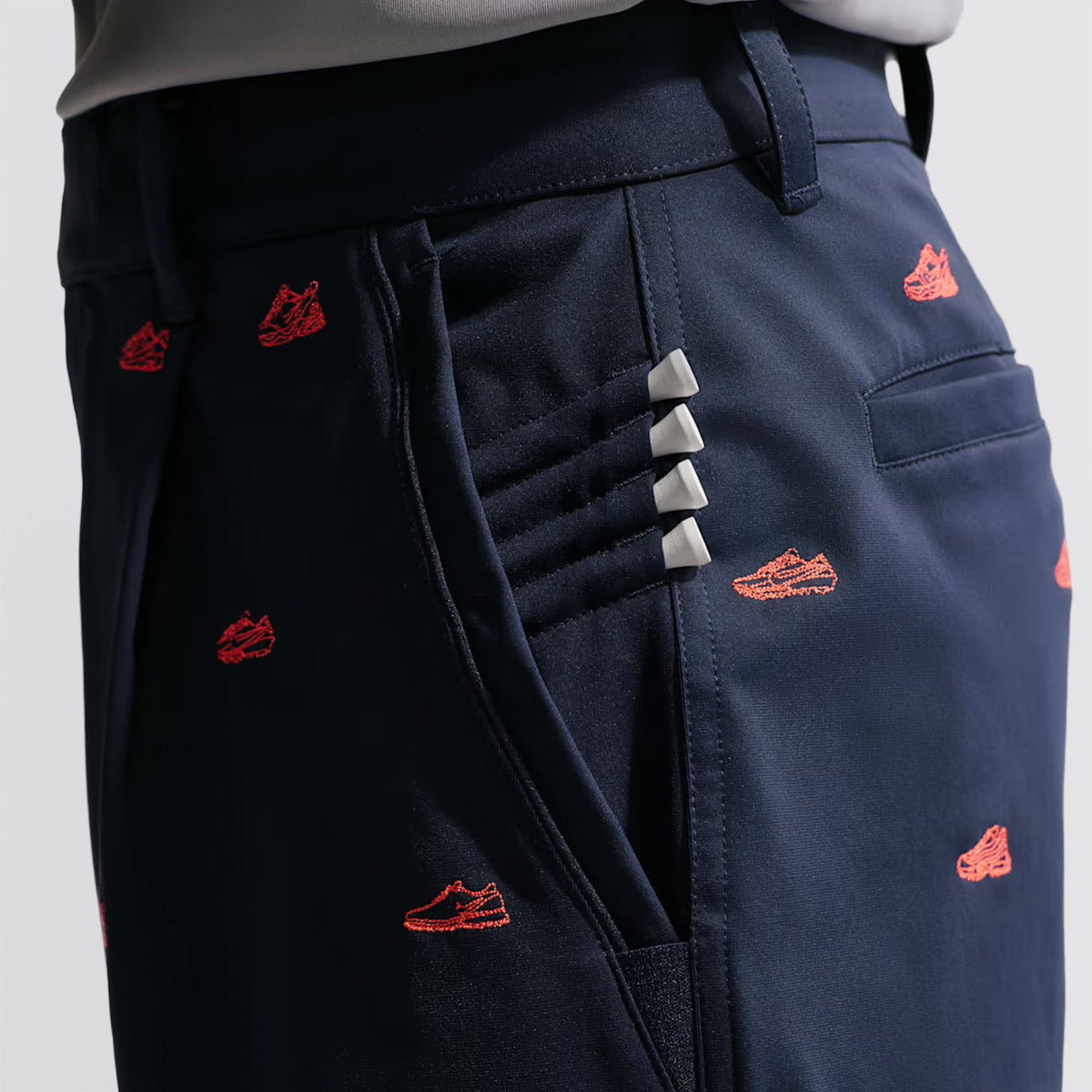 Dri-FIT Par 5 6.5-Inch Golf Shorts College Navy/Black/Hot Lava