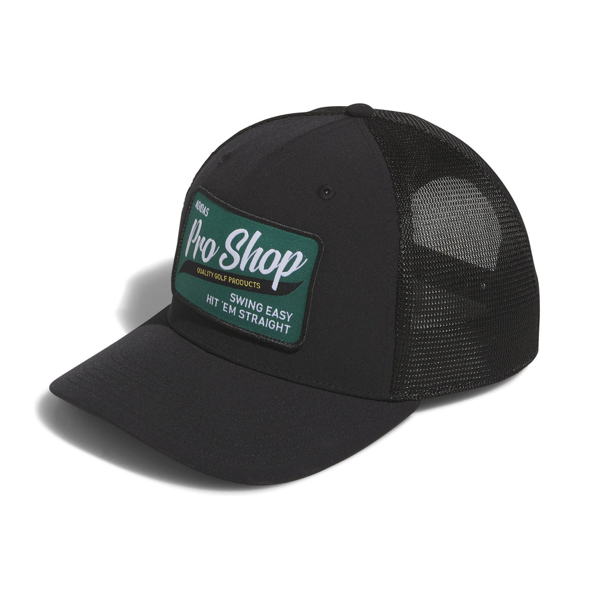 Five-Panel Trucker Hat Black