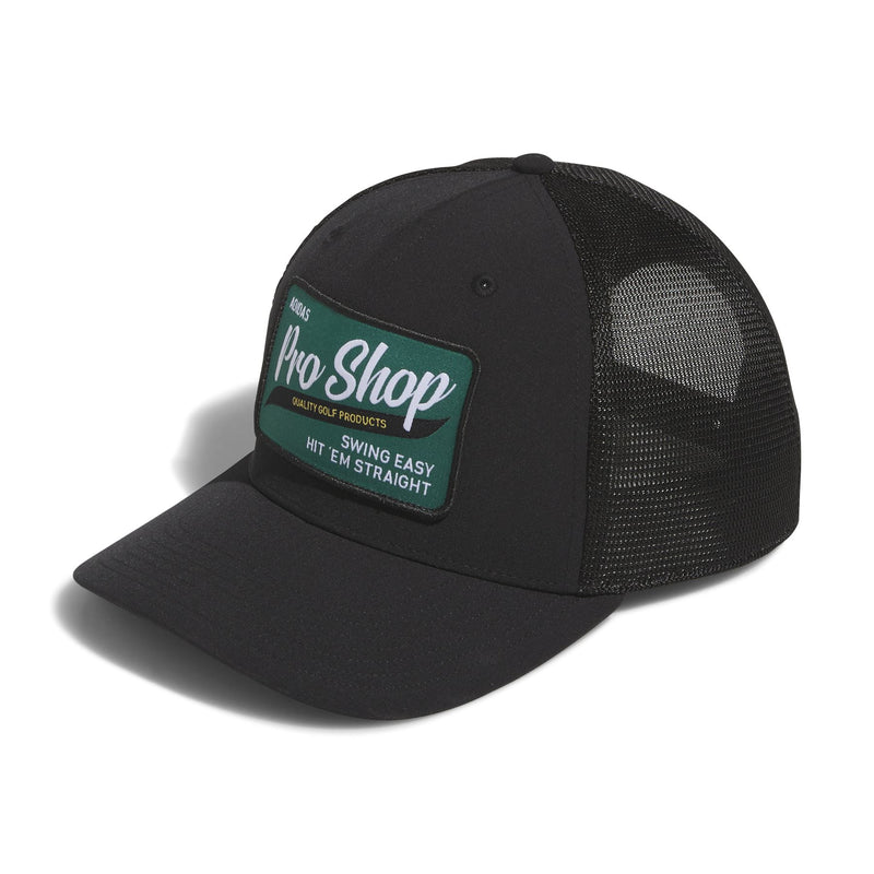 Five-Panel Trucker Hat Black
