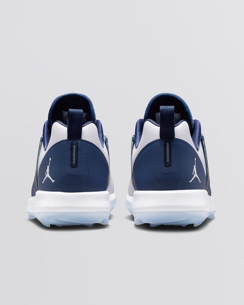 Jordan Grind Spikeless Golf Shoes White/Midnight Navy