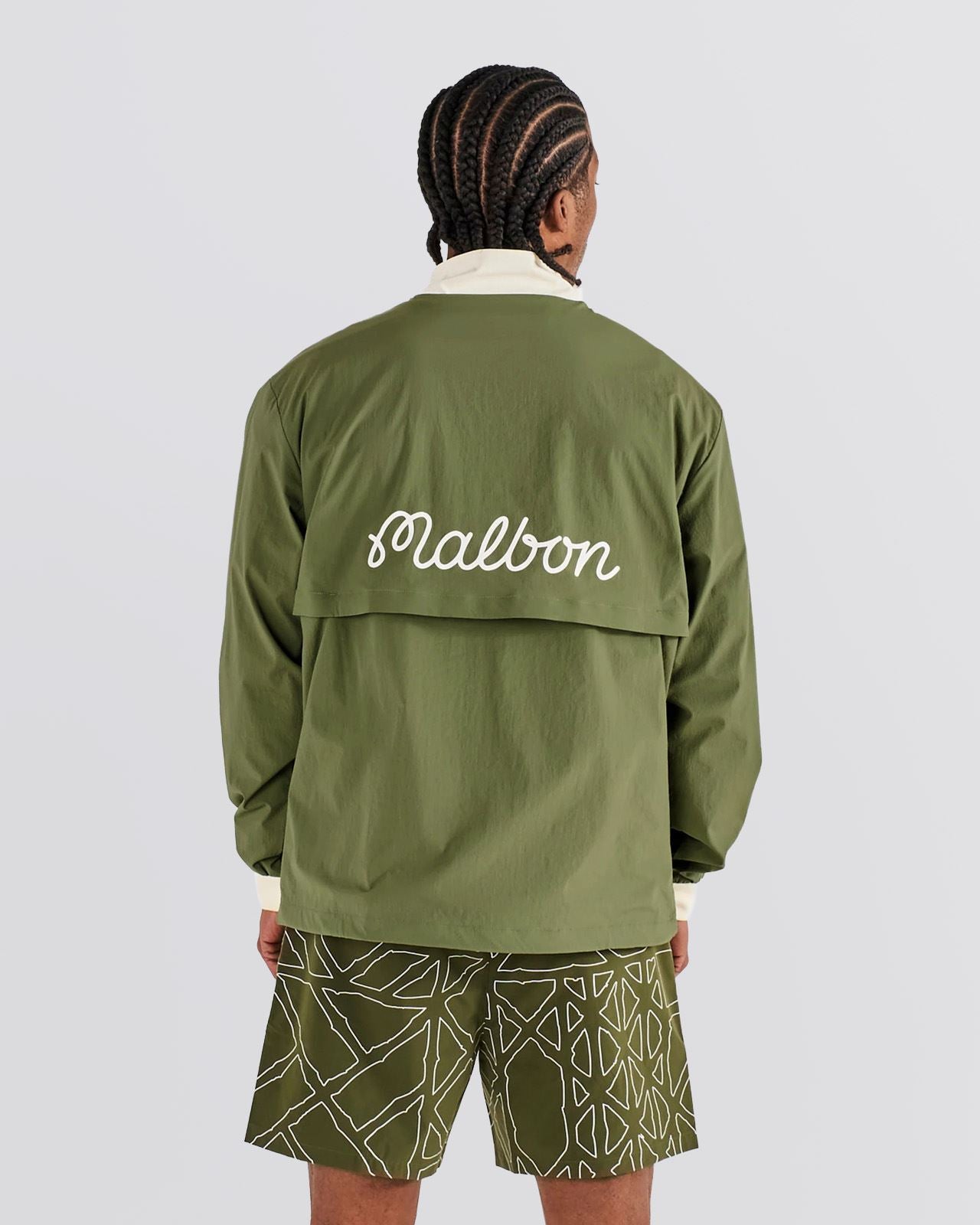 Malbon Cascade Windshirt Olivine – TRENDYGOLFUSA.COM