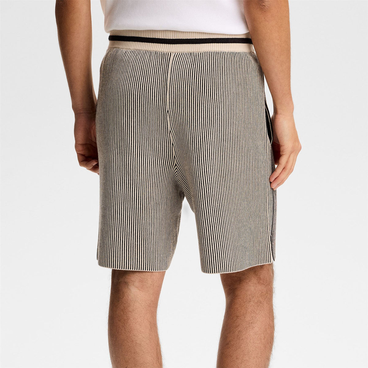 Simon Knitted Shorts Moonbeam