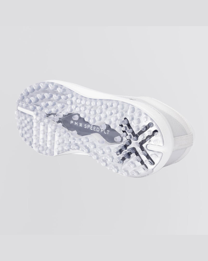 X Sport Classic LE Spikeless Golf Shoes White/Black/Metallic Silver