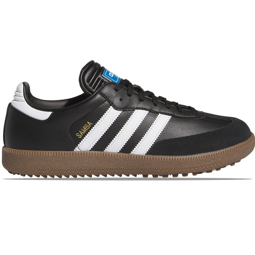 Samba Spikeless Golf Shoes Black/White - AW24