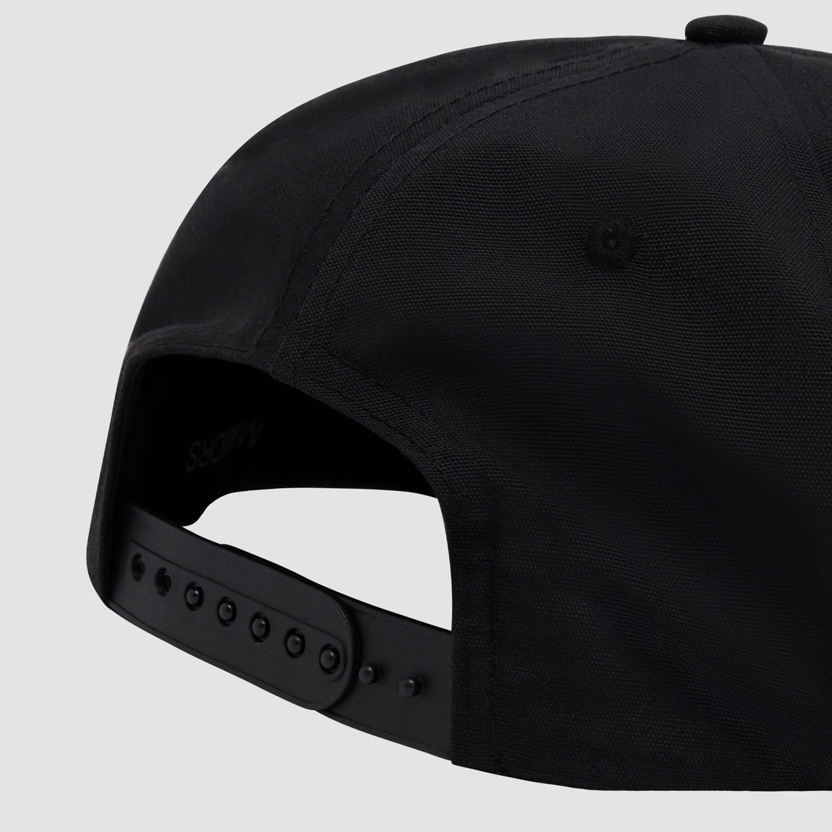 Retro Crown Cap Black