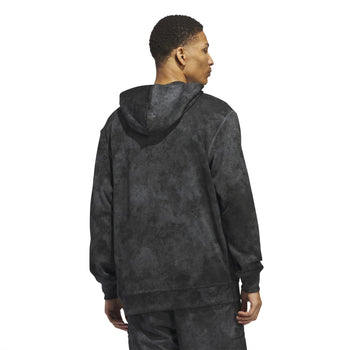 Adicross Print Design Hoodie Black