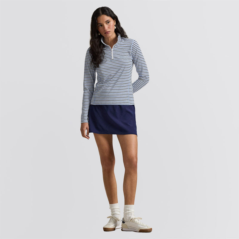 RLX Womens Peached Jersey Half Zip Pullover