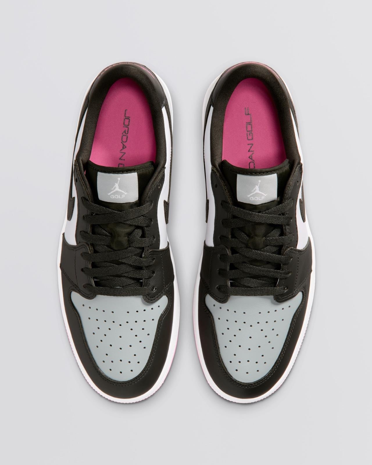 Jordan Golf Air Jordan 1 Low Spiked Golf Shoes White/Sequioa