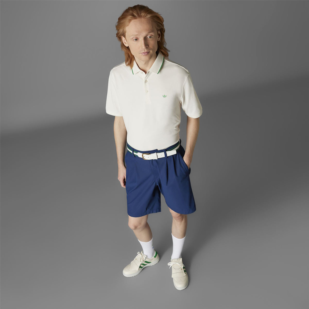 Twistknit Pleated Shorts Night Indigo