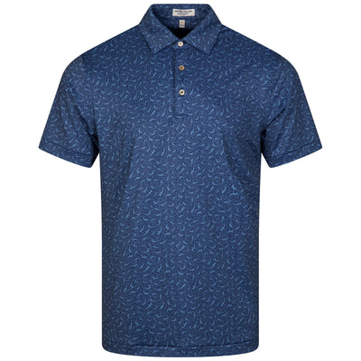 Hammer Time Performance Jersey Polo Sport Navy - SS24