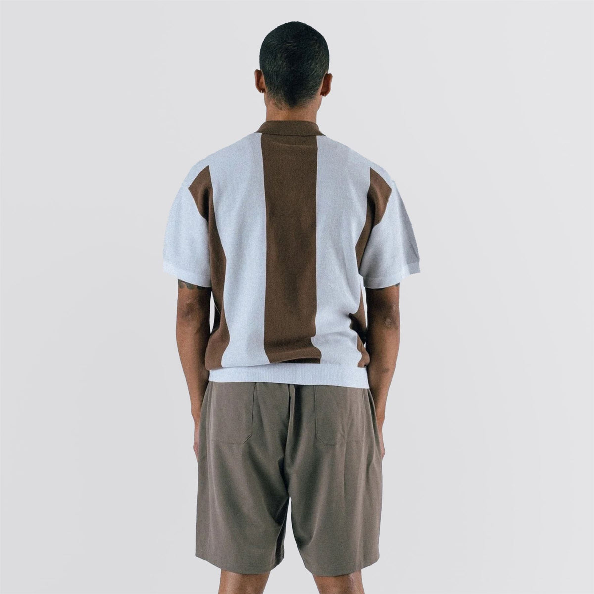 Umpire Sweater Polo Brown
