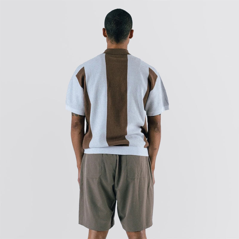 Umpire Sweater Polo Brown