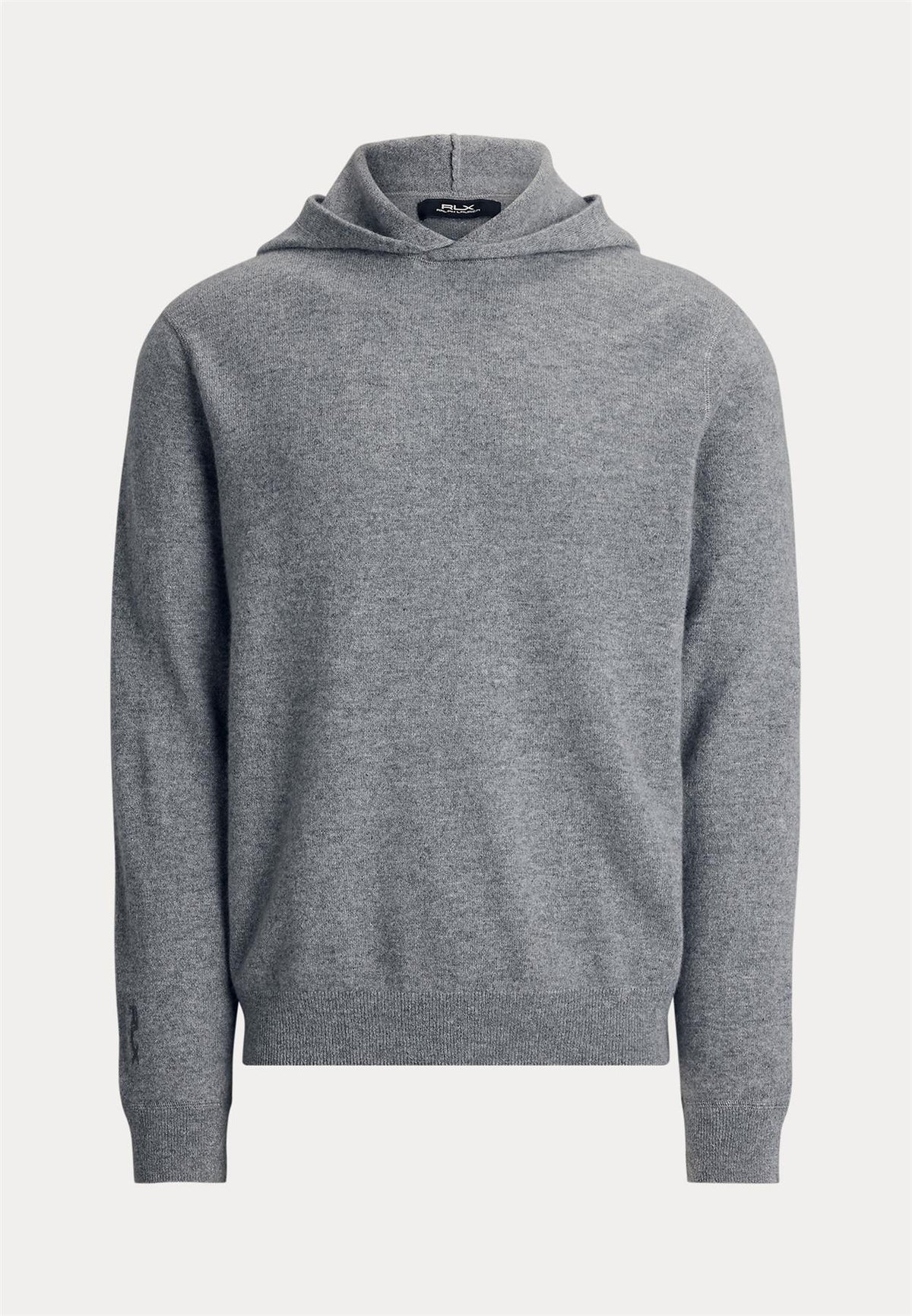 RLX Washable Cashmere Sweater Metalic Grey Heather
