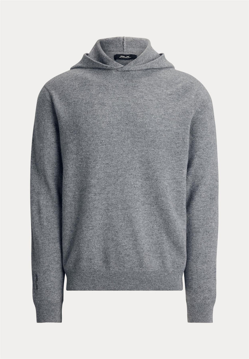 RLX Washable Cashmere Sweater Metalic Grey Heather