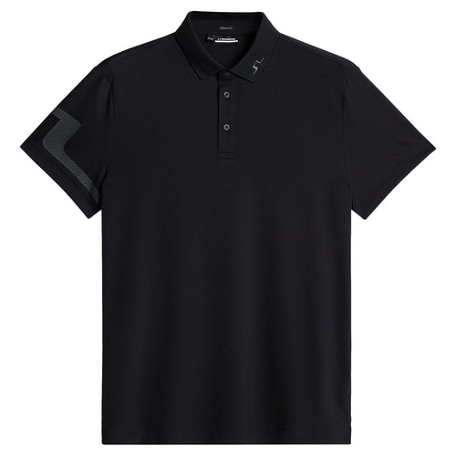 Heath Regular Fit Polo Black - AW24