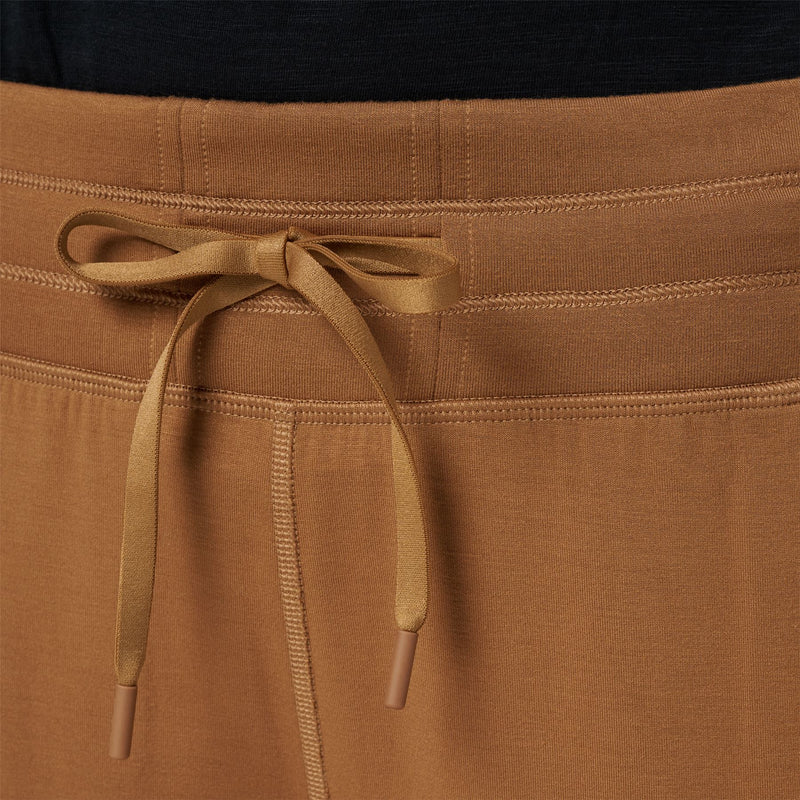 Womens Skyloft Soft Tie Jogger Chestnut