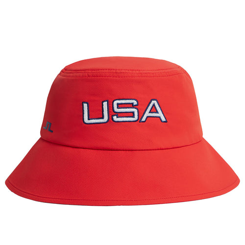 Tour Lightweight Bucket Hat Flame Scarlet - SU24
