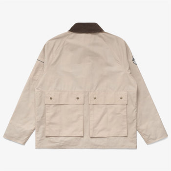 Malbon Golf Bowman Fishing Jacket Ivory | TRENDYGOLF USA