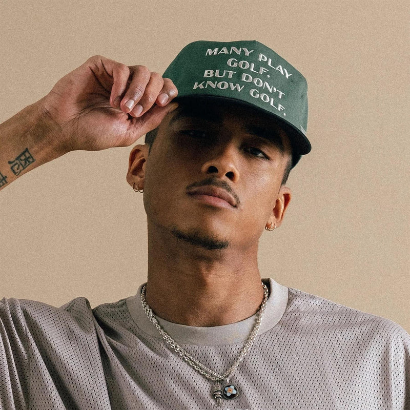 Clueless Strap Back Hat Forest