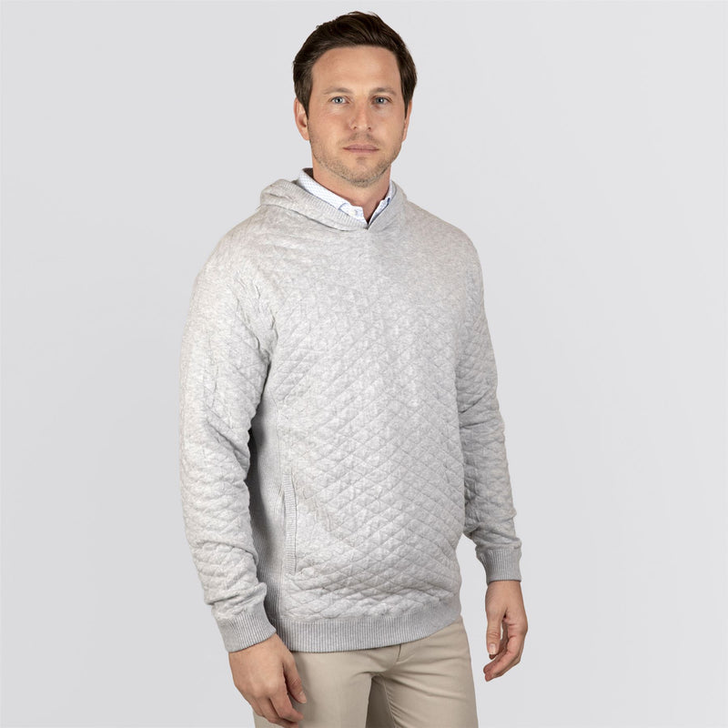 The Wallace Hooded Sweater Heathered Gray