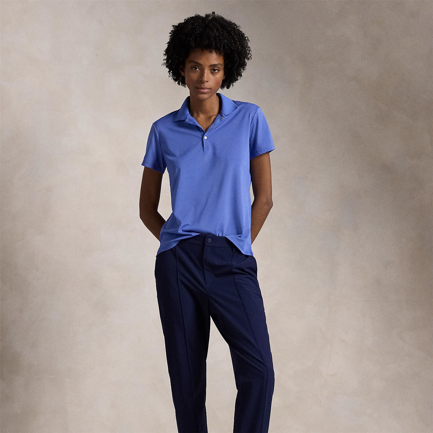 POLO RALPH LAUREN::トップス:XS[RESALE] Big Pony Mesh Polo Shirt - All Fits