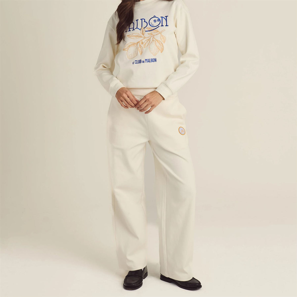 Womens Adeline Sweatpants Ivory