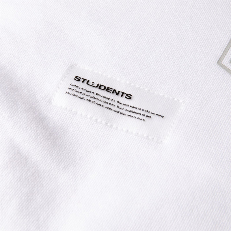 Uni Pullover Hoodie White