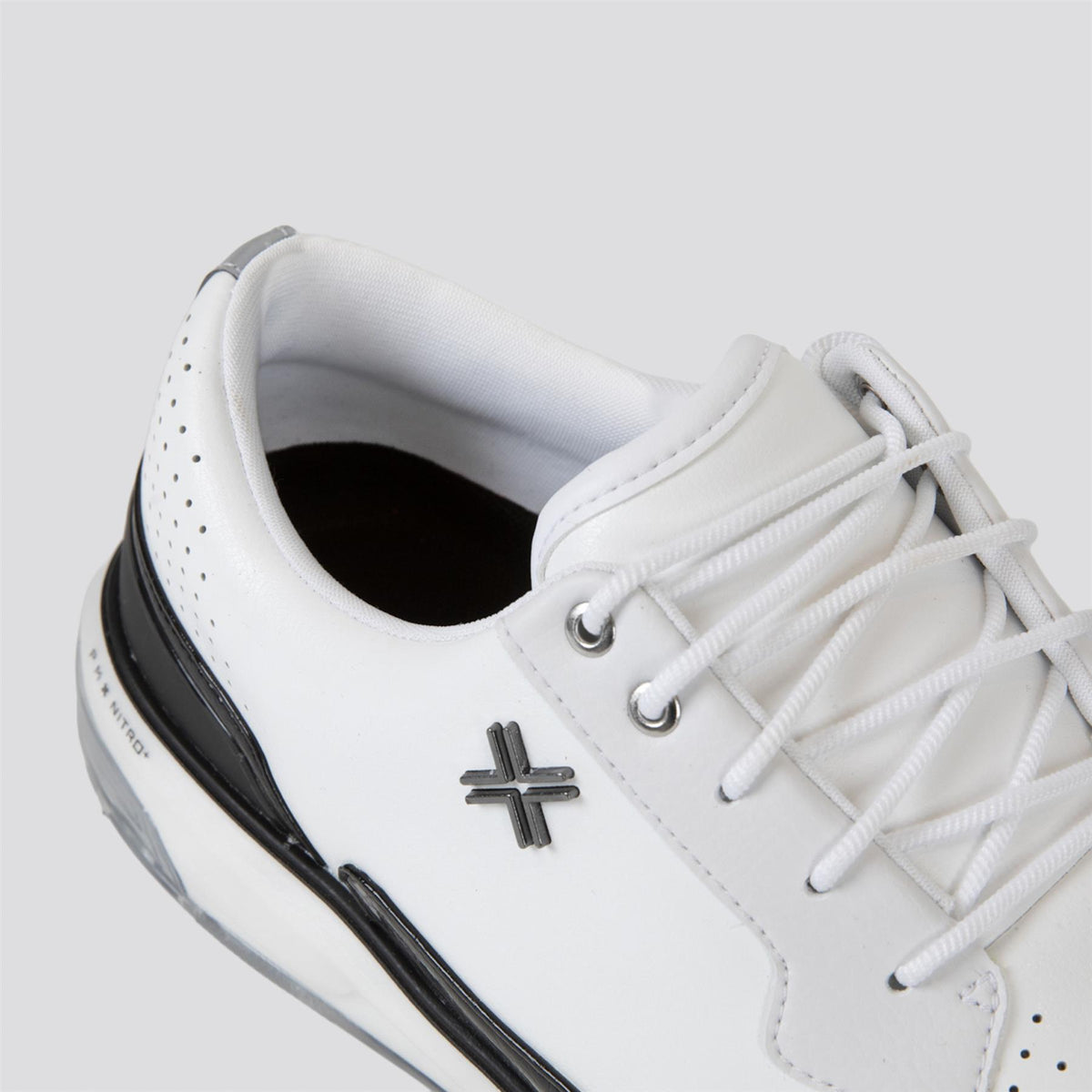 Moving Day SC RS Spiked Golf Shoes White/Black/Gator