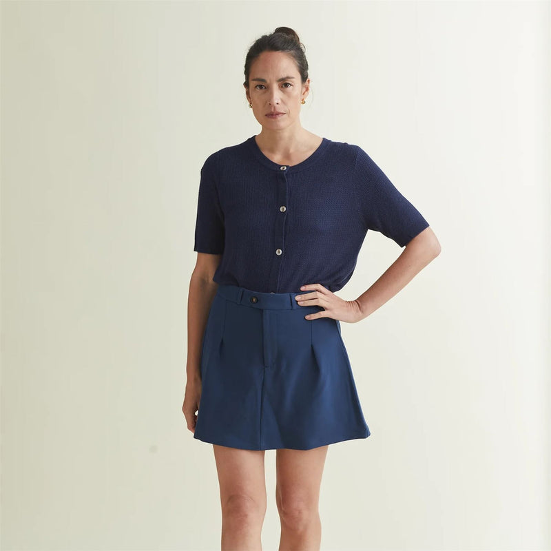 Womens C'est Tout Skort Dress Blues