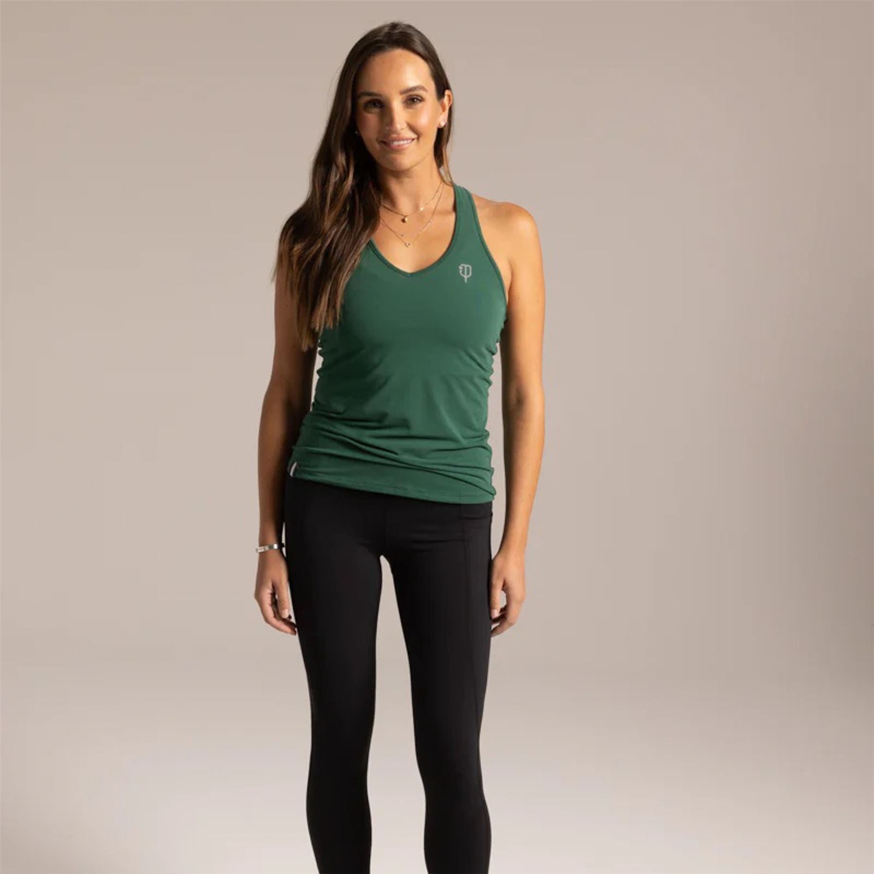 Womens 5.0 Tank Top Pritchard Green