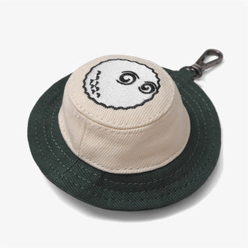 Malbon Golf Buckets Ball Bag Ivory | TRENDYGOLF USA