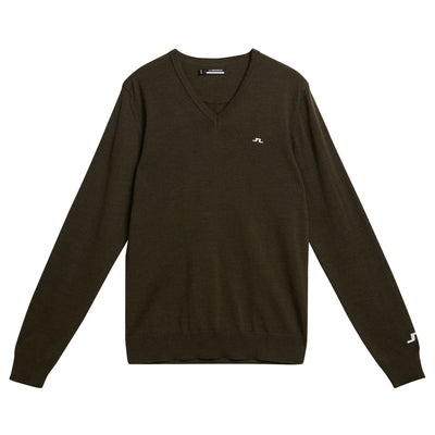 Lymann Knitted Sweater Forest Green