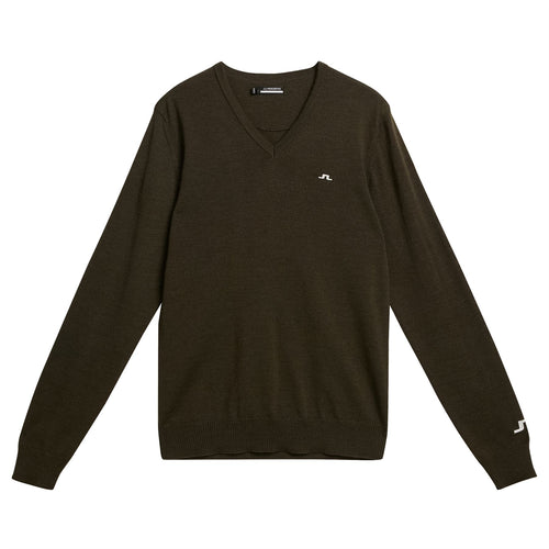 Lymann Knitted Sweater Forest Green
