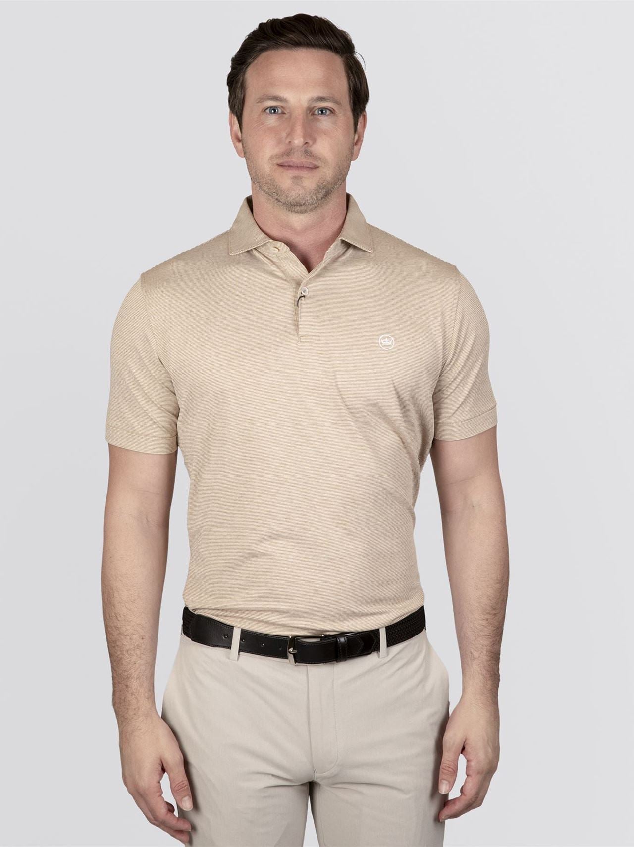Treble Performance Jersey Polo Summer Dunes