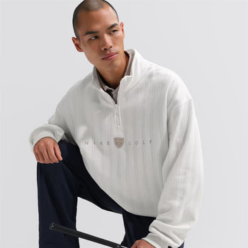 Nike Therma-FIT Fairway Fresh Half Zip Sail/Limestone | TRENDYGOLF USA