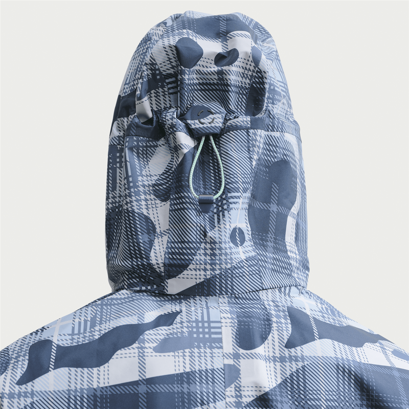 Storm-Fit Adv Tartan Camo Golf Jacket Loose Fit College Navy/White
