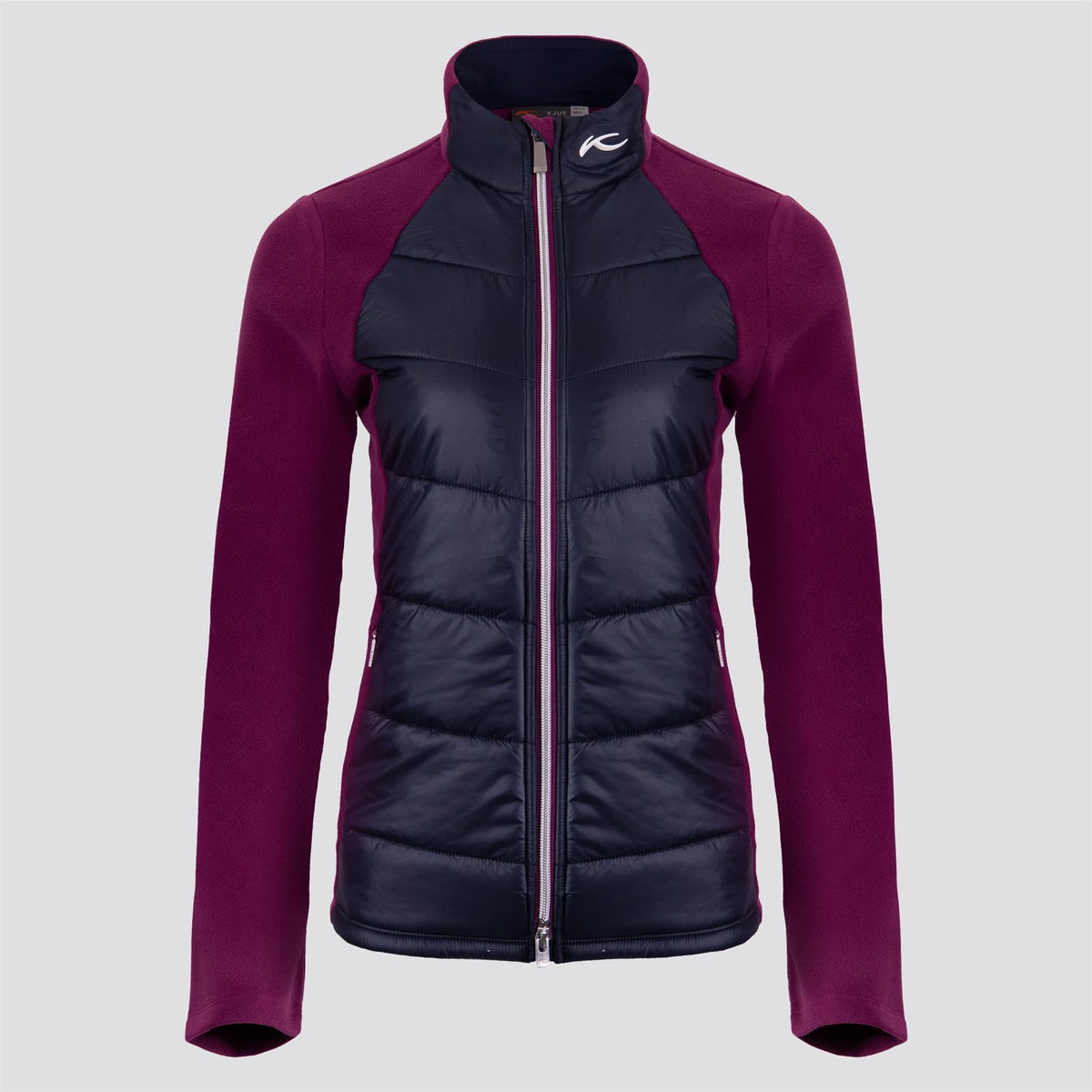 Womens Lucerne Hybrid Jacket Deep Ruby/Atlanta Blue